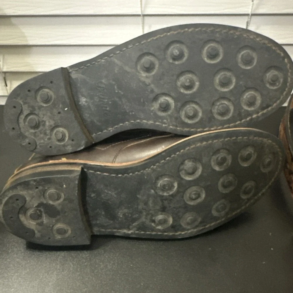 Allen Edmonds Higgins Mill Chromexcel‎ Natural Tan Size 9